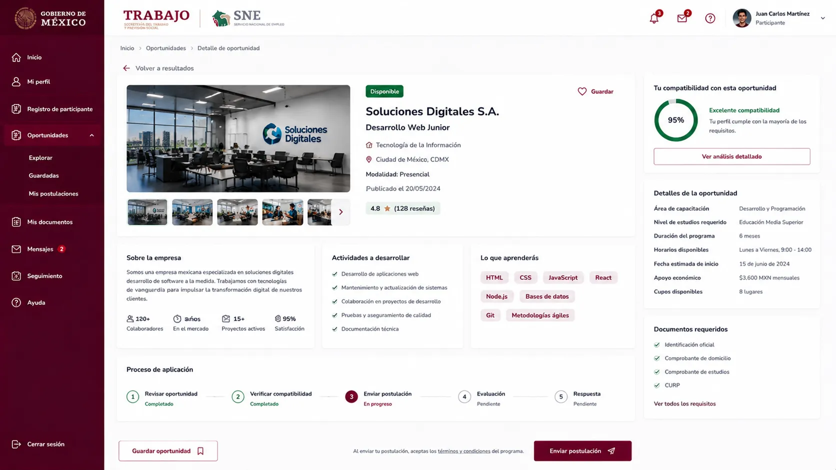 Seleccionar un centro de capacitación