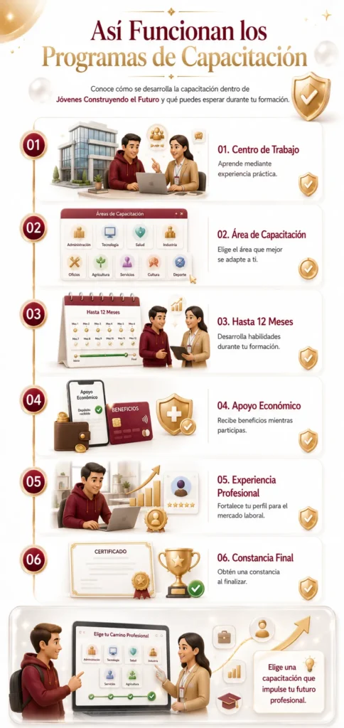 Así funcionan los programas de capacitación